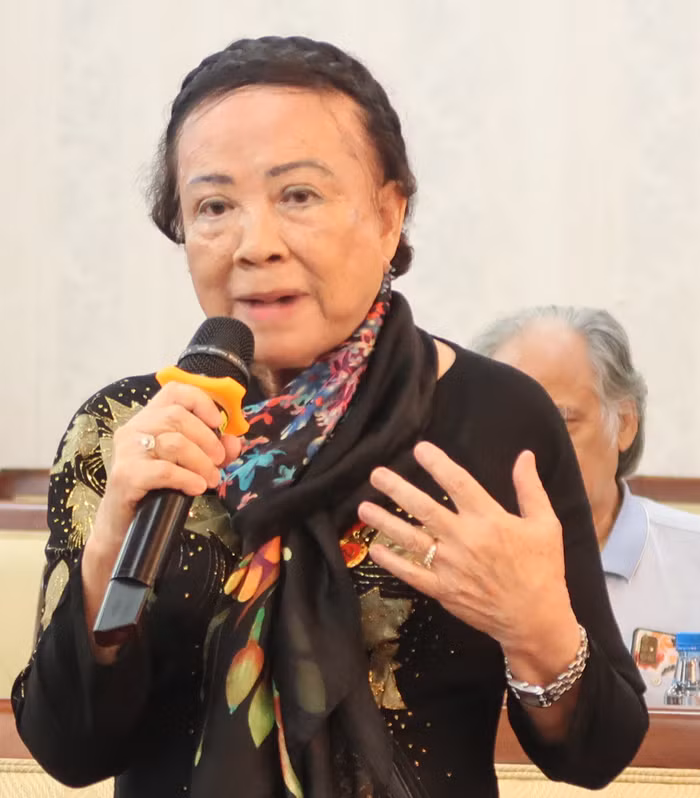 Bà Nguyễn Thị Yến Thu, nguyên Phó Giám đốc Sở Giáo dục - Đào tạo TPHCM.