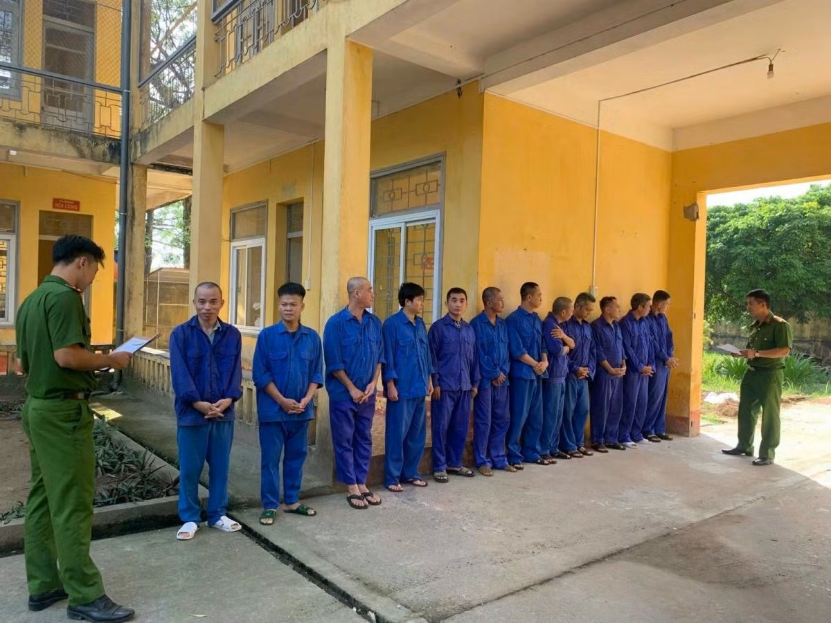 Các đối tượng trong vụ án.