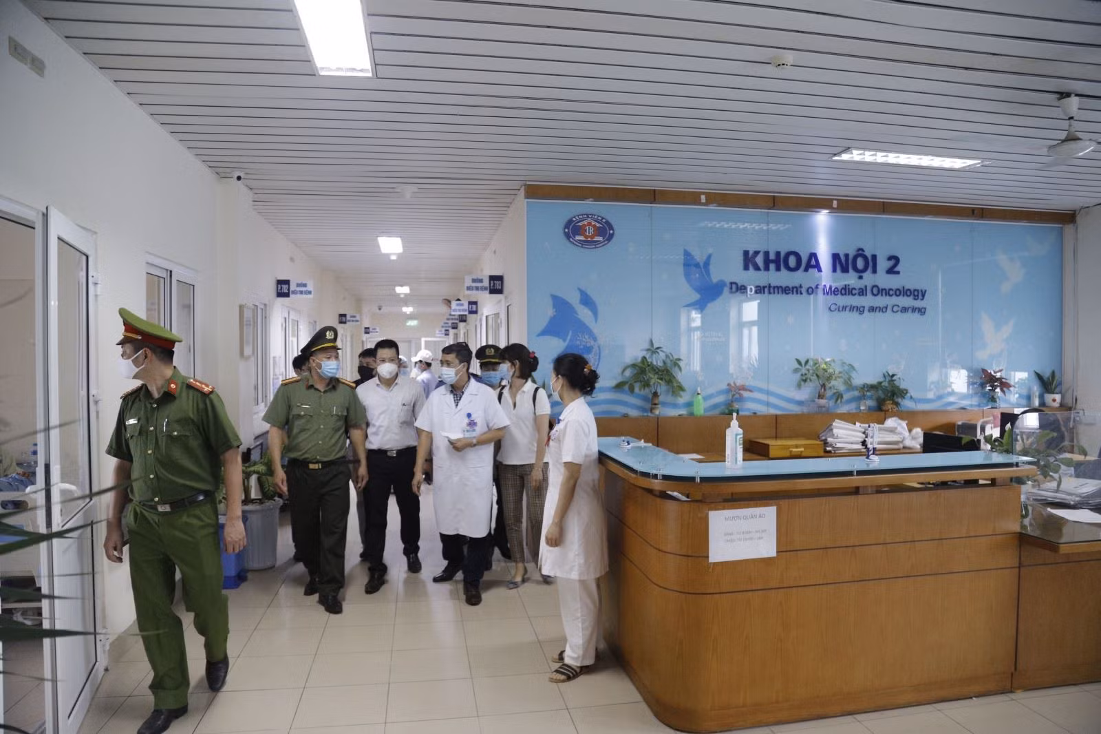 Tăng cường đảm bảo an ninh, an toàn cho người bệnh và nhân viên y tế. Ảnh minh họa