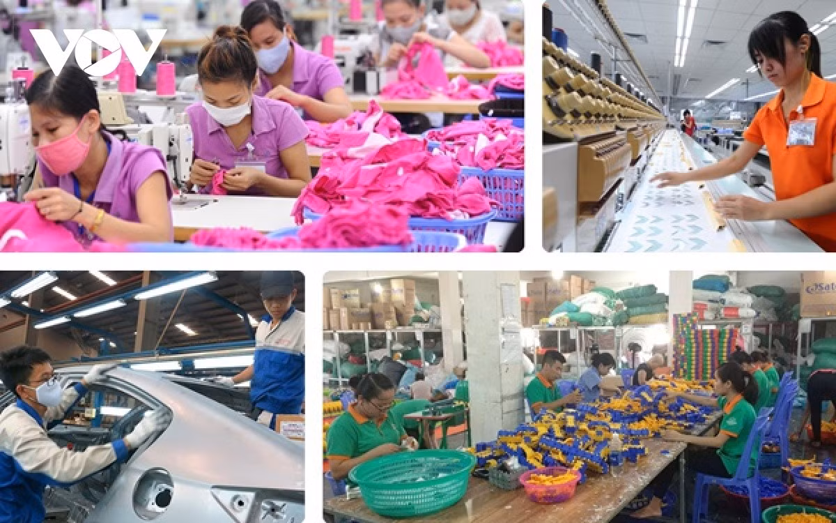 Nền kinh tế Việt Nam tăng trưởng tốt do sản xuất phục hồi. (Ảnh minh họa)