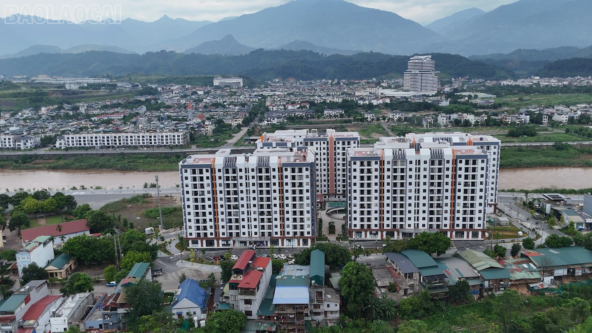 Toàn cảnh dự án Nhà ở xã hội Hacom Riverside.