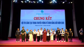 Lan tỏa thông điệp bình đẳng giới qua hội thi truyền thông