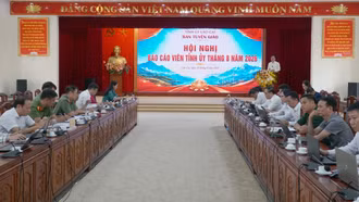 Đẩy mạnh tuyên truyền kỷ niệm 81 năm Cách mạng Tháng Tám thành công và Quốc khánh 2/9