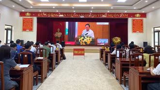 Lào Cai dự Hội nghị triển khai nhiệm vụ trọng tâm công tác tuyên giáo và dân vận 6 tháng cuối năm 2026