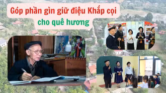 Góp phần gìn giữ điệu Khắp cọi cho quê hương