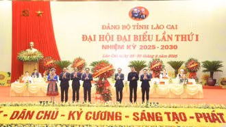Phát biểu chỉ đạo của đồng chí Lê Hoài Trung - Bí thư Trung ương Đảng, Quyền Bộ trưởng Bộ Ngoại giao tại Đại hội đại biểu Đảng bộ tỉnh Lào Cai lần thứ I, nhiệm kỳ 2025 - 2030 