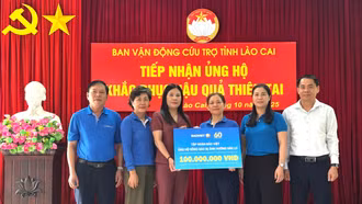 Trao hỗ trợ