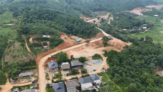 Đường Khánh Hòa - Văn Yên: Tăng tốc thi công về đích