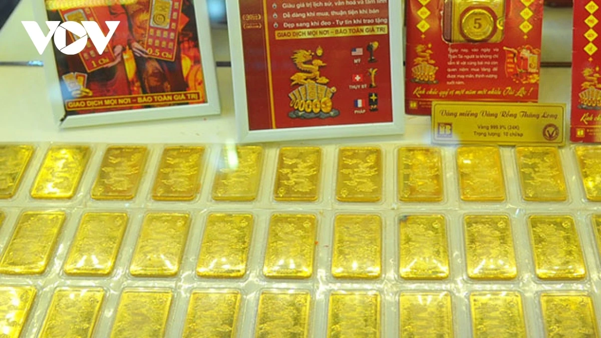 Giá vàng trong nước đạt mốc 58 triệu đồng/lượng ảnh 1 vang-vov-6.jpg