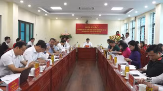 Hội thảo Đề cương chi tiết cuốn sách "Lịch sử thành phố Lào Cai giai đoạn 2023 - 2025"