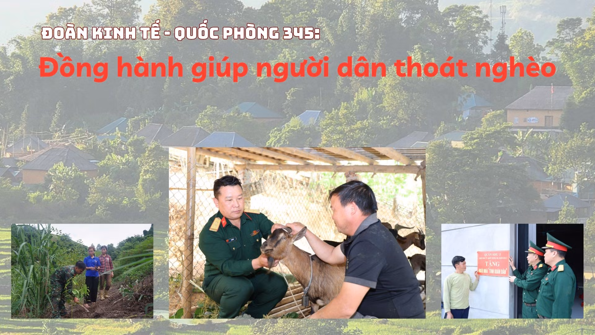 Đồng hànhgiúp người dân thoát nghèo