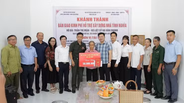 Lào Cai: Hỗ trợ xây dựng nhà tình nghĩa cho 2 gia đình thân nhân liệt sĩ