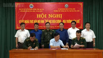 Triển khai mô hình “Tiết học biên cương - Mái trường biên giới” tại Pha Long