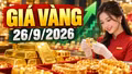 Giá vàng hôm nay 26/9: SJC đi ngang, vàng thế giới hồi nhẹ