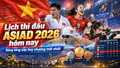 Lịch thi đấu ASIAD 2026 mới nhất 21/9: Nữ Việt Nam đại chiến Thái Lan