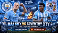Man City vs Coventry 21h ngày 5/9: Link xem trực tiếp, nhận định dự đoán