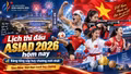 Lịch thi đấu ASIAD 2026 mới nhất ngày 20/9 của đoàn thể thao Việt Nam