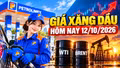Giá xăng dầu hôm nay 12/10/2026: Dầu thế giới biến động nhẹ đầu tuần