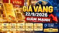Giá vàng hôm nay 22/9: SJC giảm mạnh, vàng thế giới mất mốc 4.400 USD