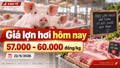 Giá lợn hơi hôm nay 22/9 ổn định, mốc 60.000 đồng/kg chưa lan rộng