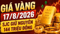 Giá vàng hôm nay 17/8: SJC, BTMC, DOJI, PNJ như nào phiên đầu tuần?