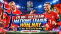 Kết quả, lịch thi đấu Nations League hôm nay 27/9: Ronaldo đối đầu Haaland