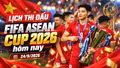 Lịch thi đấu FIFA ASEAN Cup 2026 hôm nay 24/9: Hai trận mở màn đáng chú ý