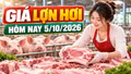 Giá lợn hơi hôm nay 5/10: Miền Nam thấp nhất 54.000 đồng/kg