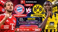 Bayern Munich vs Dortmund 0h30 ngày 1/11: Harry Kane quyết định đại chiến?