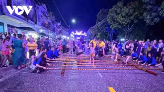 Bắc Kạn khai trương phố đi bộ ven sông Cầu