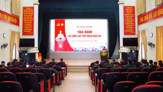 Tọa đàm xây dựng Luật Tình trạng khẩn cấp