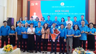 Đồng chí Nguyễn Chương Phát được chỉ định giữ chức vụ Chủ tịch Liên đoàn Lao động tỉnh