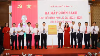 Ra mắt cuốn Lịch sử thành phố Lào Cai (tài liệu bổ sung) giai đoạn 2023 - 2025