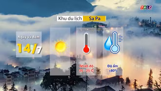 Dự báo thời tiết ngày 14/7
