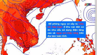 Dự báo thời tiết ngày 23/6 