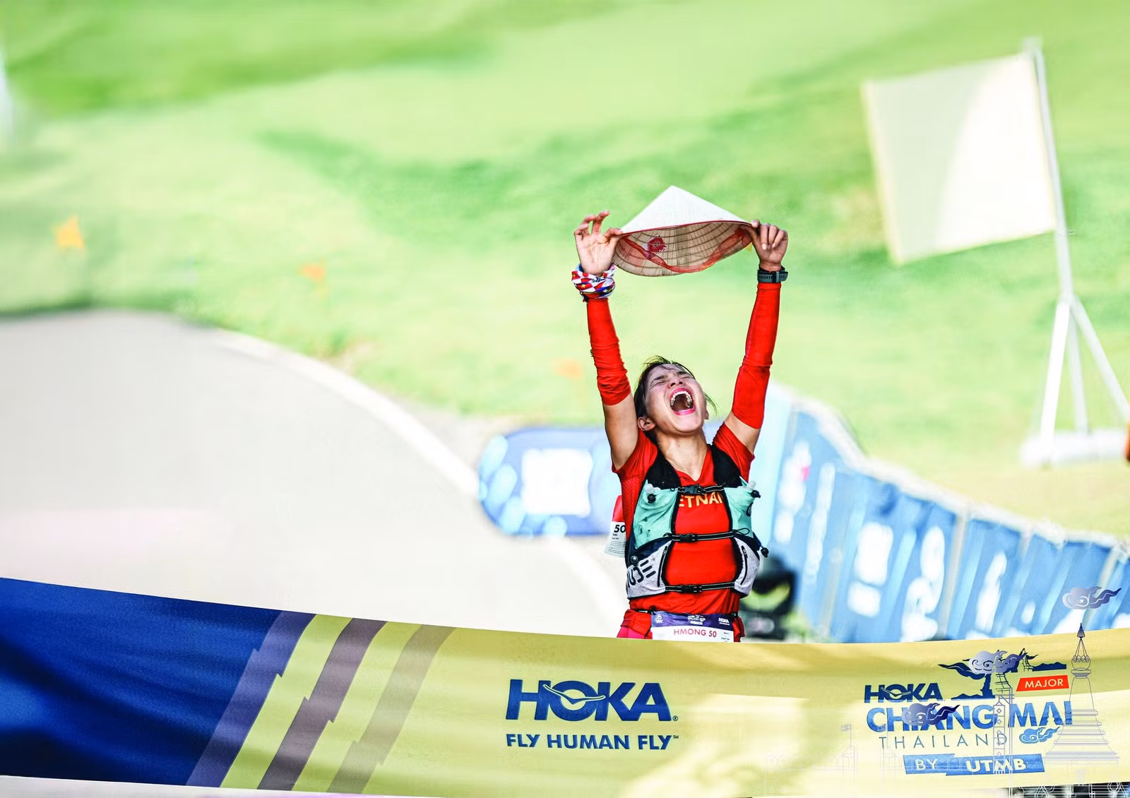 Hà Thị Hậu vô địch cuộc đua Trail Hoka Chiang Mai Thái Lan.