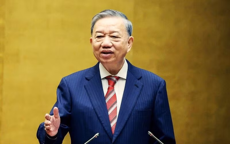 Tổng Bí thư Tô Lâm. Ảnh: TTXVN