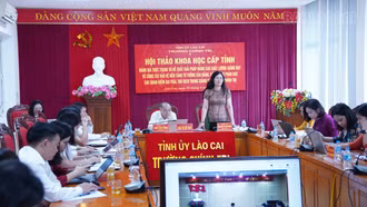 Quang cảnh hội thảo.