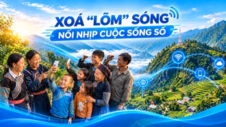 Xóa “lõm” sóng, nối nhịp cuộc sống số