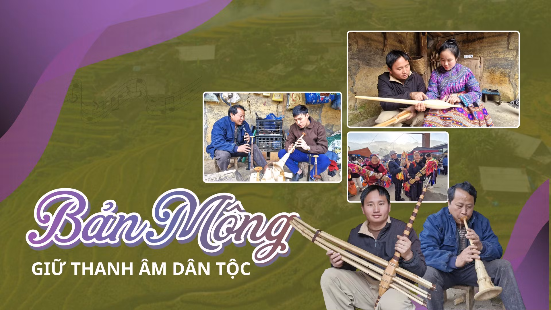 Bản Mông giữ thanh âm dân tộc
