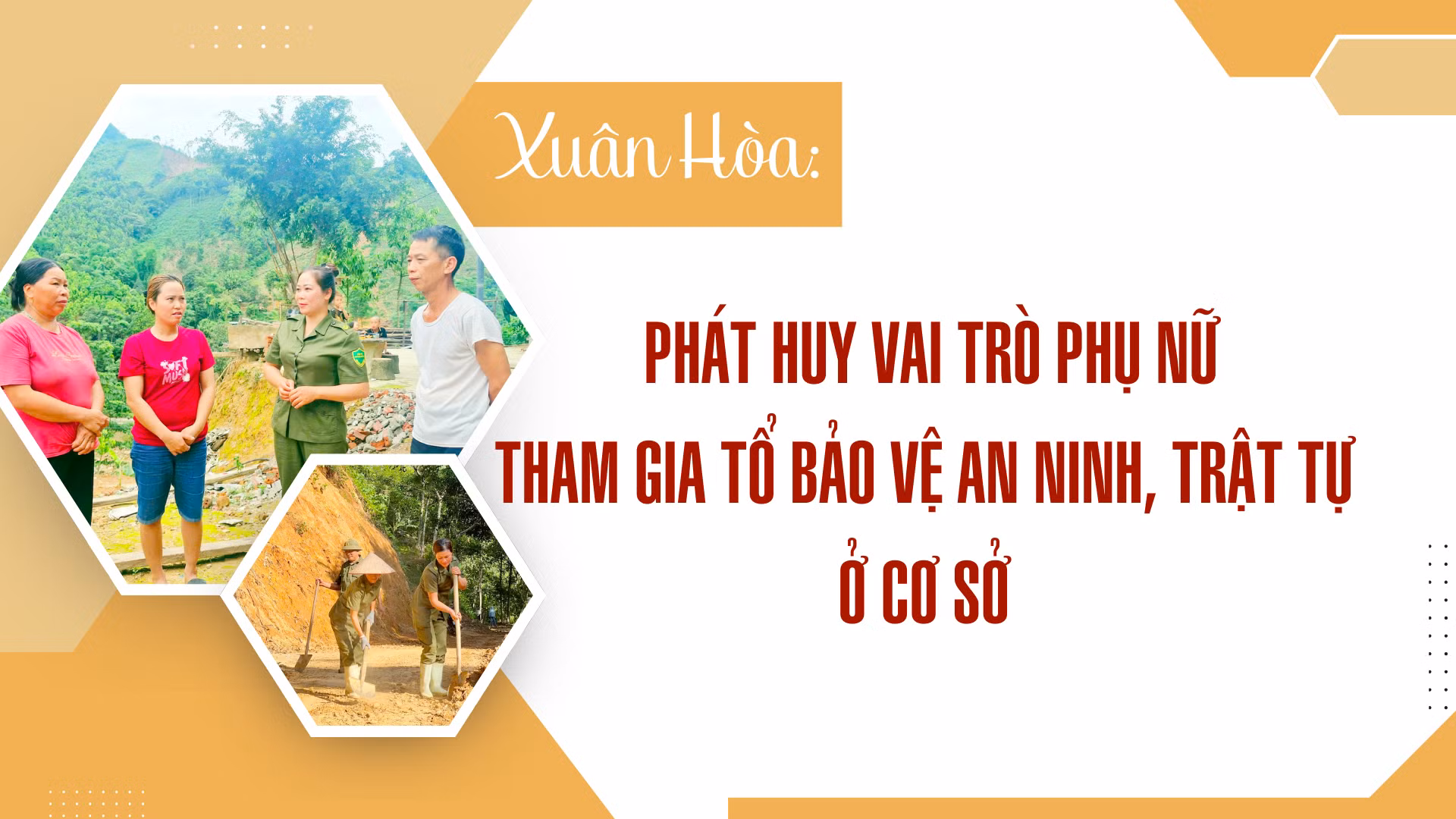 Xuân Hòa: Phát huy vai trò phụ nữ tham gia tổ bảo vệ an ninh, trật tự ở cơ sở