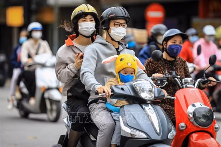 Miền Bắc sắp bước vào đợt rét đầu tiên của mùa đông năm 2024. Ảnh: TTXVN