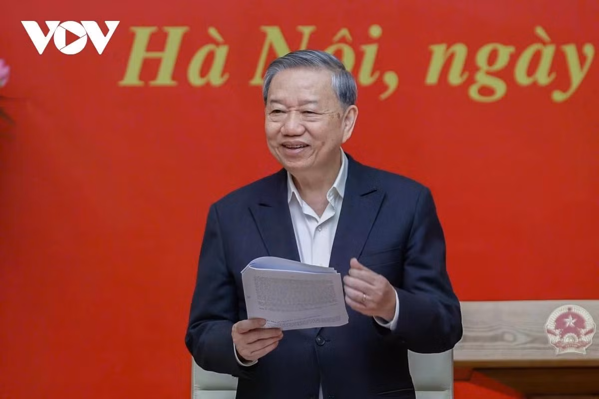 Tổng Bí thư Tô Lâm.