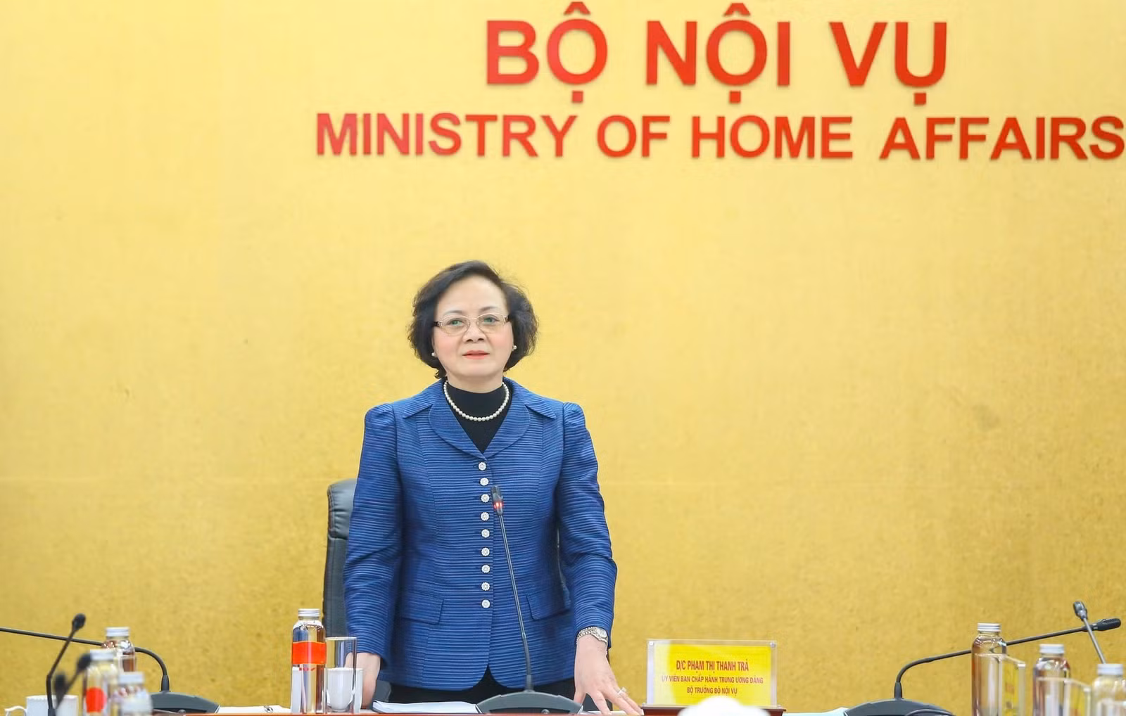 Bộ trưởng Bộ Nội vụ Phạm Thị Thanh Trà nêu 7 điểm nổi bật công tác tháng 3.