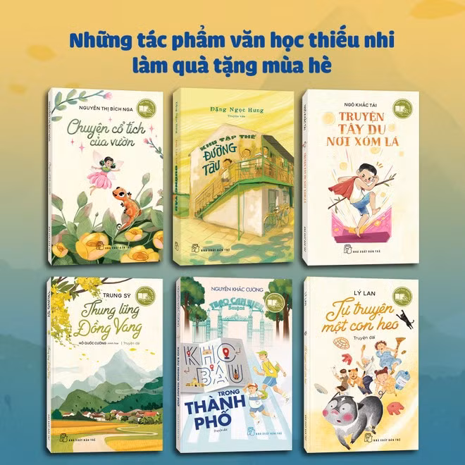 Các tác phẩm mới của Nhà xuất bản Trẻ.