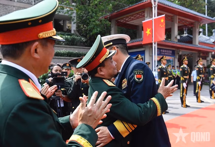 Giao lưu hữu nghị quốc phòng biên giới Việt Nam - Trung Quốc lần thứ 9 thành công tốt đẹp ảnh 4