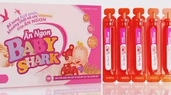 Sản phẩm BABY SHARK do Công ty TNHH công nghệ Herbitech làm giả.
