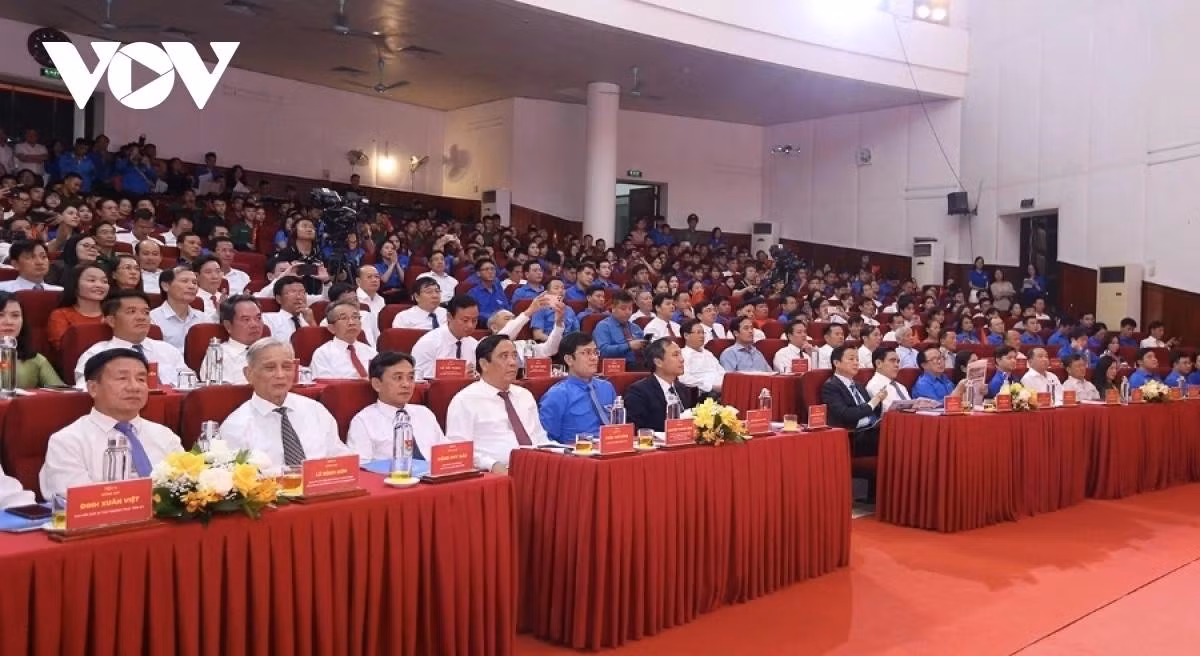 Toàn cảnh buổi lễ