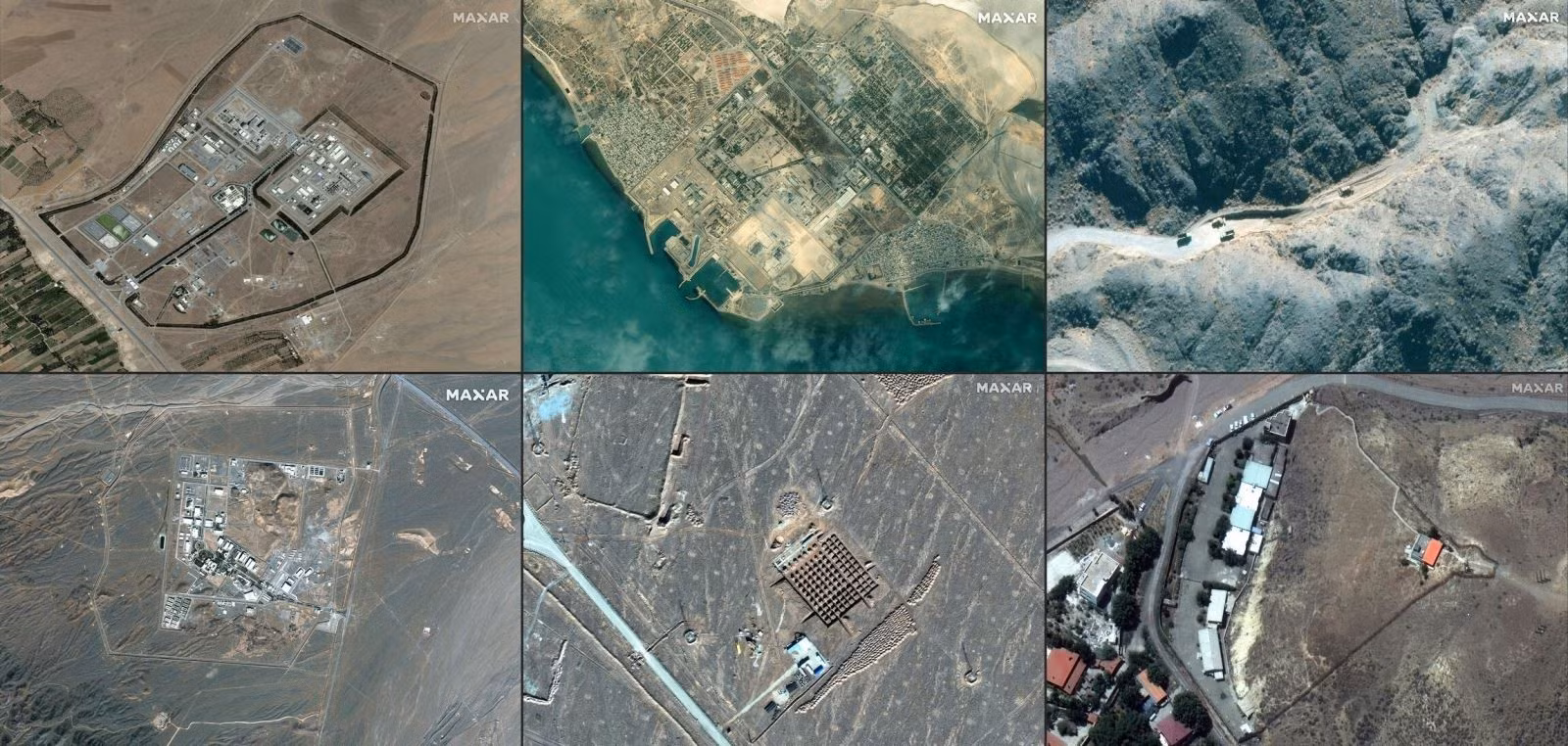 Nhà máy điện hạt nhân Bushehr ở miền Nam Iran. Ảnh: AP/TTXVN