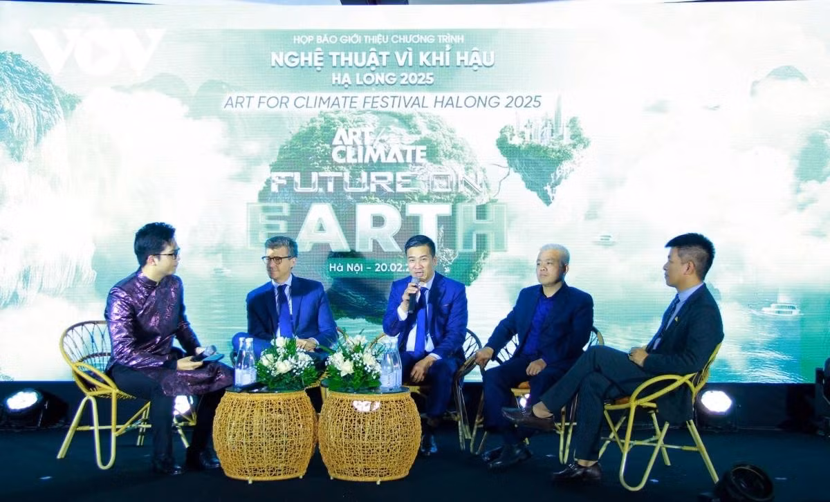 Nghệ thuật vì Khí hậu - Hạ Long 2025: Lan tỏa thông điệp bảo vệ môi trường ảnh 1
